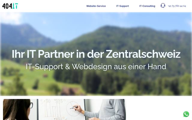 Website von 404IT KLG