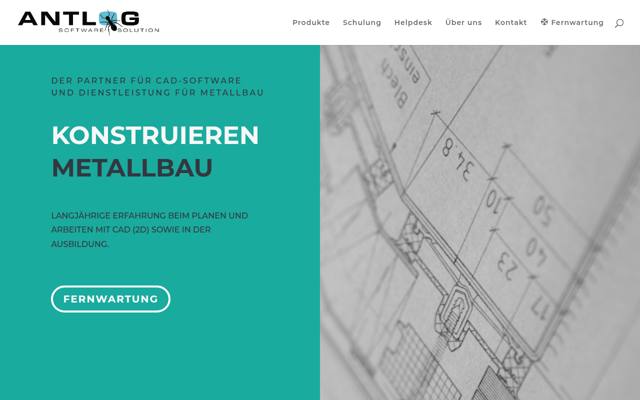 Website von Antlog AG