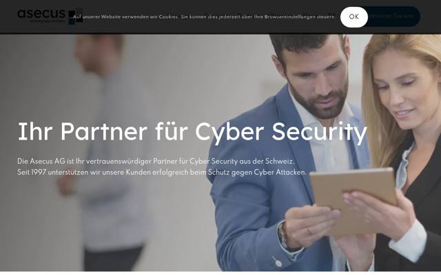 Website von Asecus AG