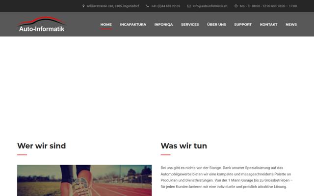Website von Auto-Informatik AG