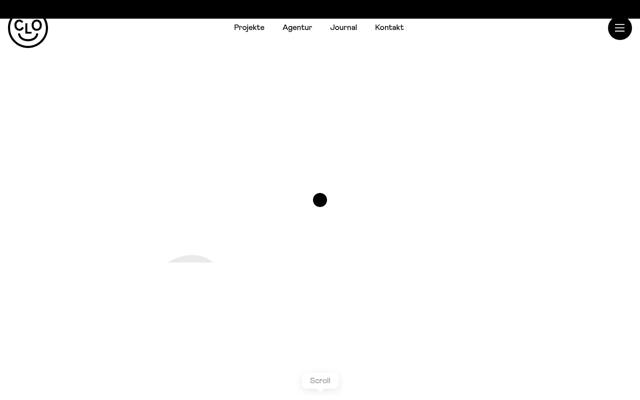 Website von Clou Kreativagentur GmbH