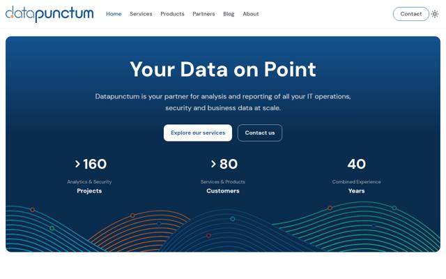 Website von Datapunctum AG