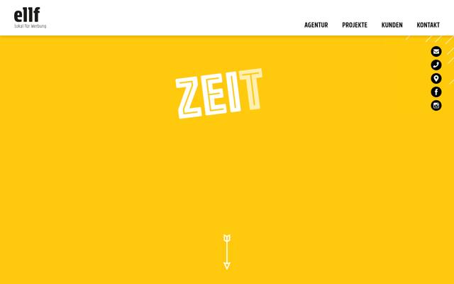 Website von Ellf GmbH