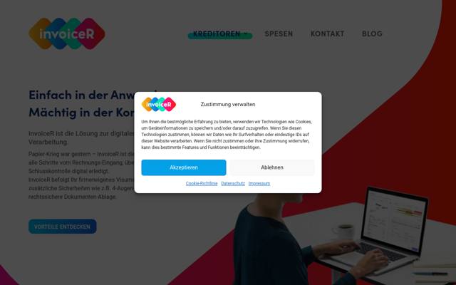 Website von enio AG