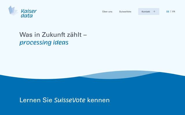 Website von Kaiser Data AG