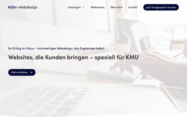 Website von Kühn Webdesign