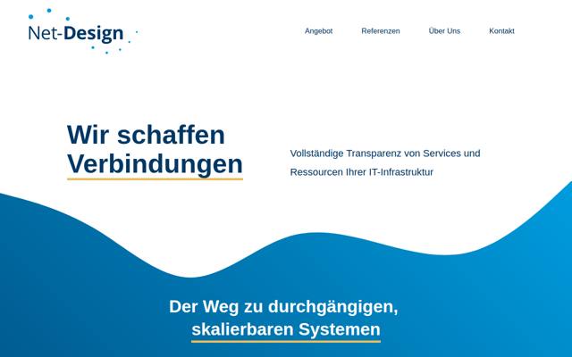 Website von Net-Design AG