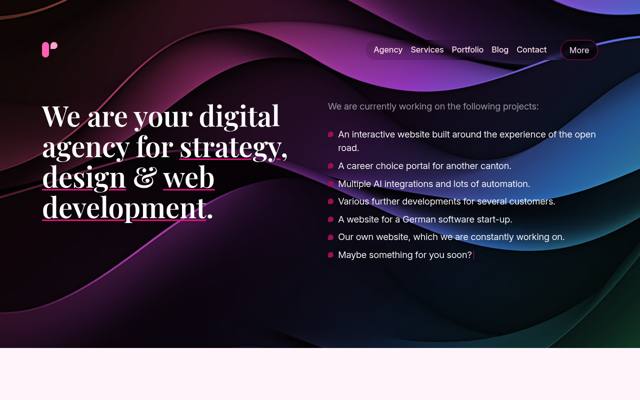 Website von required gmbh