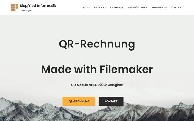 Website von Siegfried Informatik