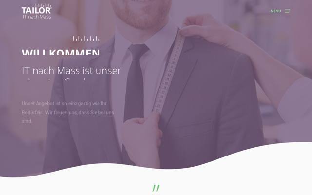 Website von TailorIT AG