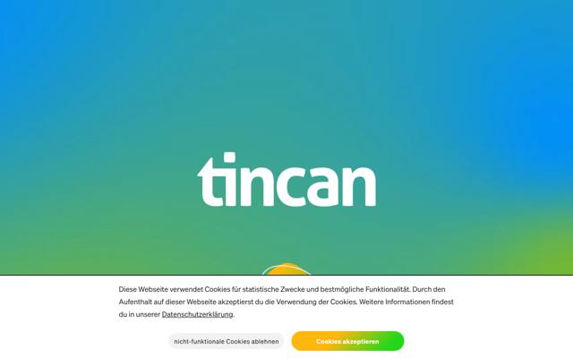 Website von Tincan AG