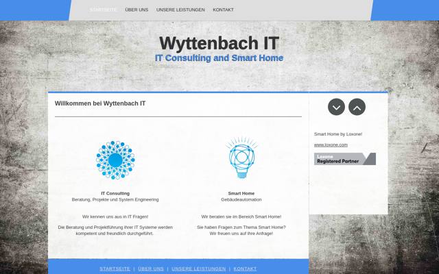 Website von Wyttenbach IT GmbH